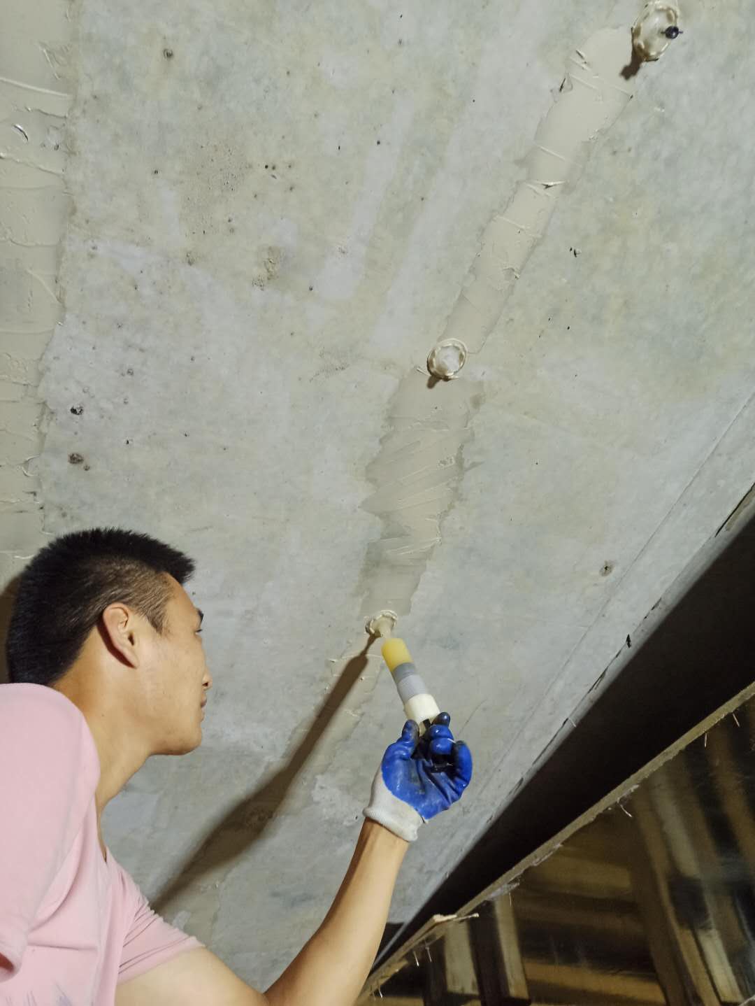 肥东房屋墙体裂缝施工方法